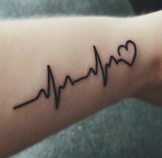 heartbeat tattoo designs